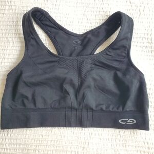 Champion Black Wireless Racerback Sports Bra Size M
